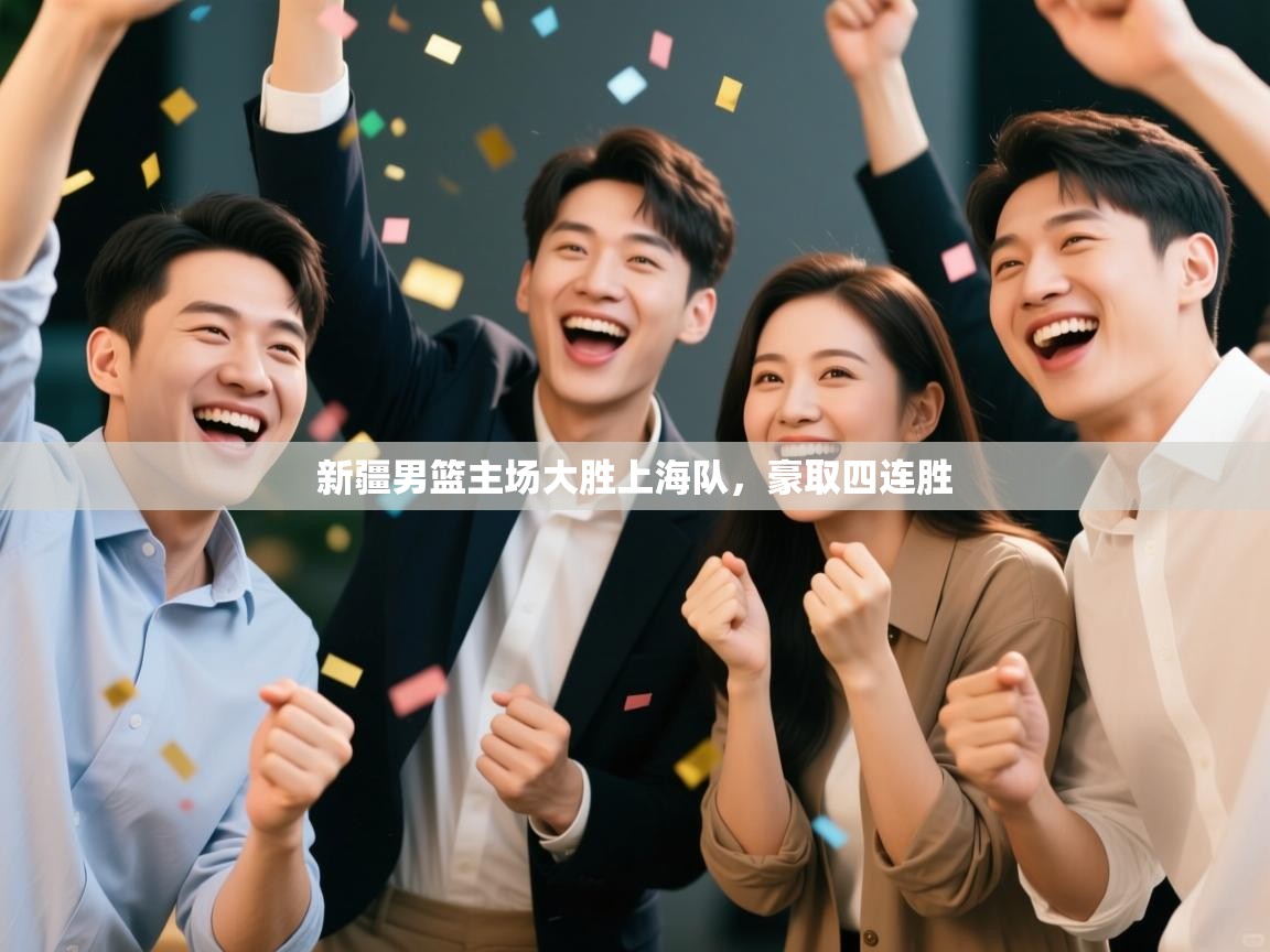 新疆男篮主场大胜上海队，豪取四连胜  第2张