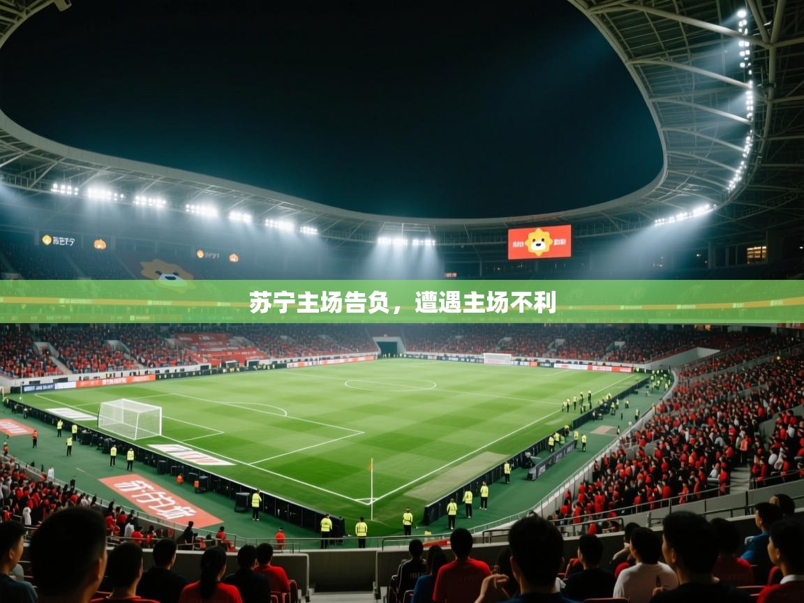 苏宁主场告负，遭遇主场不利  第2张